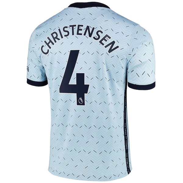 Camiseta Chelsea NO.4 Christensen 2ª 2020-2021 Azul